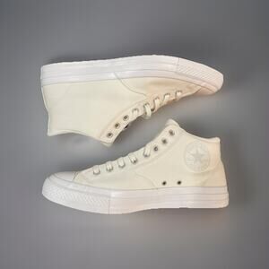 Unisex Converse Chuck Taylor All Star Malden Street Mid Sneaker Vintage White 13